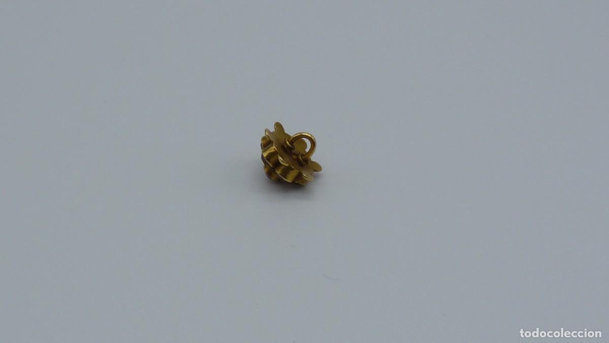 Joyeria: BOT&Oacute;N MALLORQU&Iacute;N EN ORO DE 18 KTLS Ca.1900 . - Foto 6