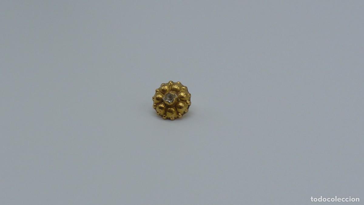 Joyeria: BOT&Oacute;N MALLORQU&Iacute;N EN ORO DE 18 KTLS Ca.1900 . - Foto 3