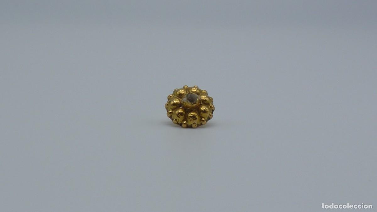Joyeria: BOT&Oacute;N MALLORQU&Iacute;N EN ORO DE 18 KTLS Ca.1900 . - Foto 5
