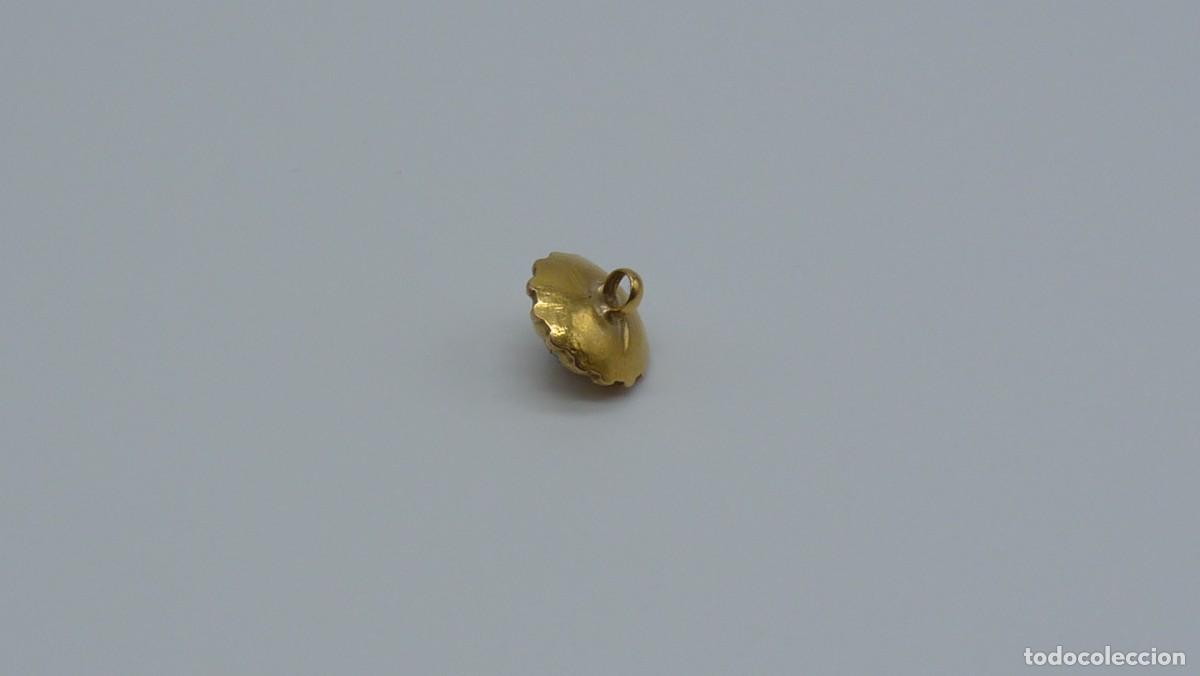 Joyeria: BOT&Oacute;N MALLORQU&Iacute;N EN ORO DE 18 KTLS Ca.1900 . - Foto 6