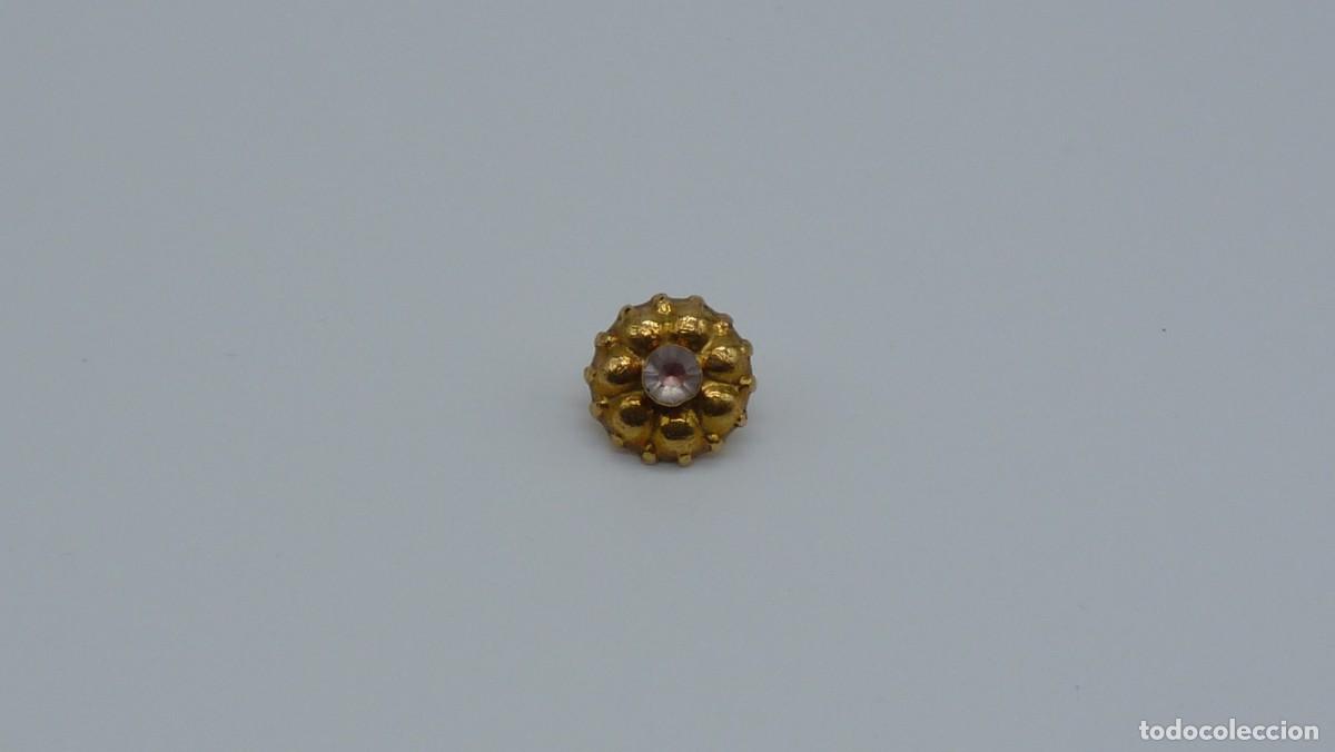 Joyeria: BOT&Oacute;N MALLORQU&Iacute;N EN ORO DE 18 KTLS Ca.1900 . - Foto 2