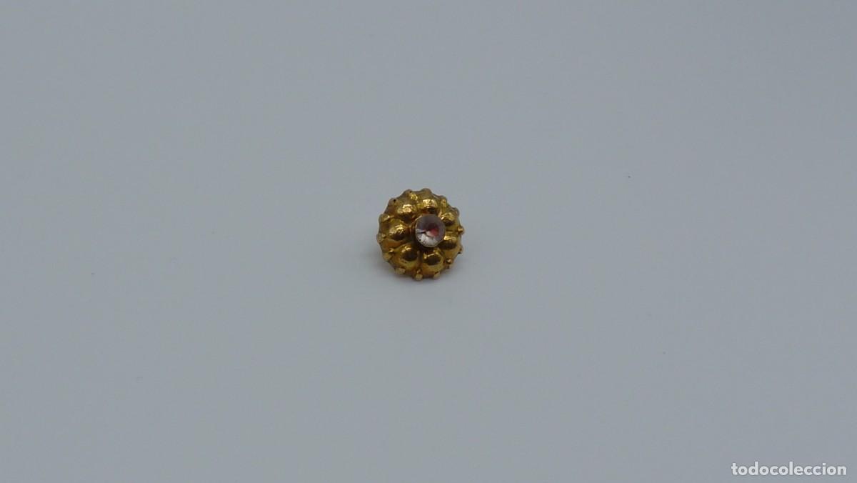 Joyeria: BOT&Oacute;N MALLORQU&Iacute;N EN ORO DE 18 KTLS Ca.1900 . - Foto 4