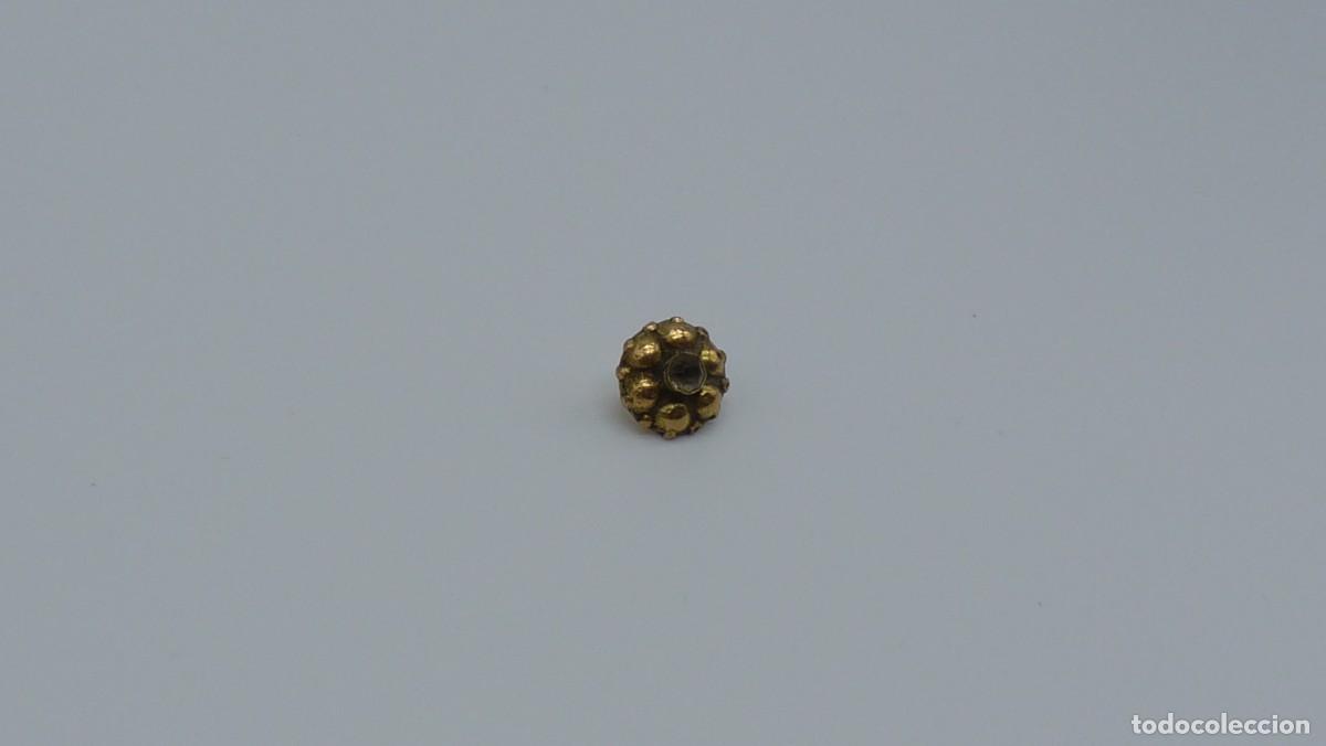 Joyeria: BOT&Oacute;N MALLORQU&Iacute;N EN ORO DE 18 KTLS Ca.1900 . - Foto 4