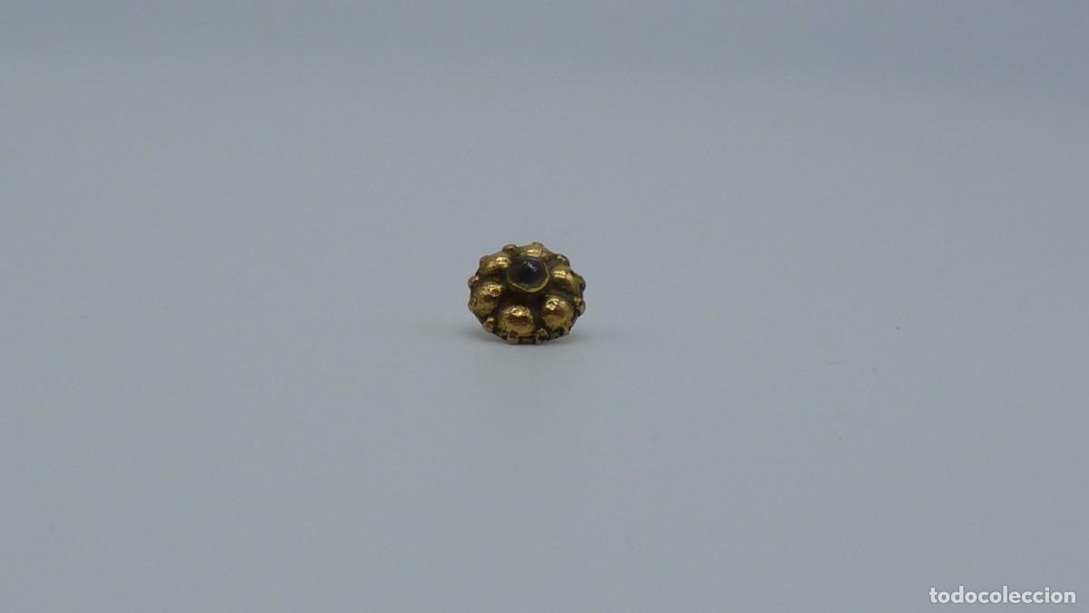 Joyeria: BOT&Oacute;N MALLORQU&Iacute;N EN ORO DE 18 KTLS Ca.1900 . - Foto 5