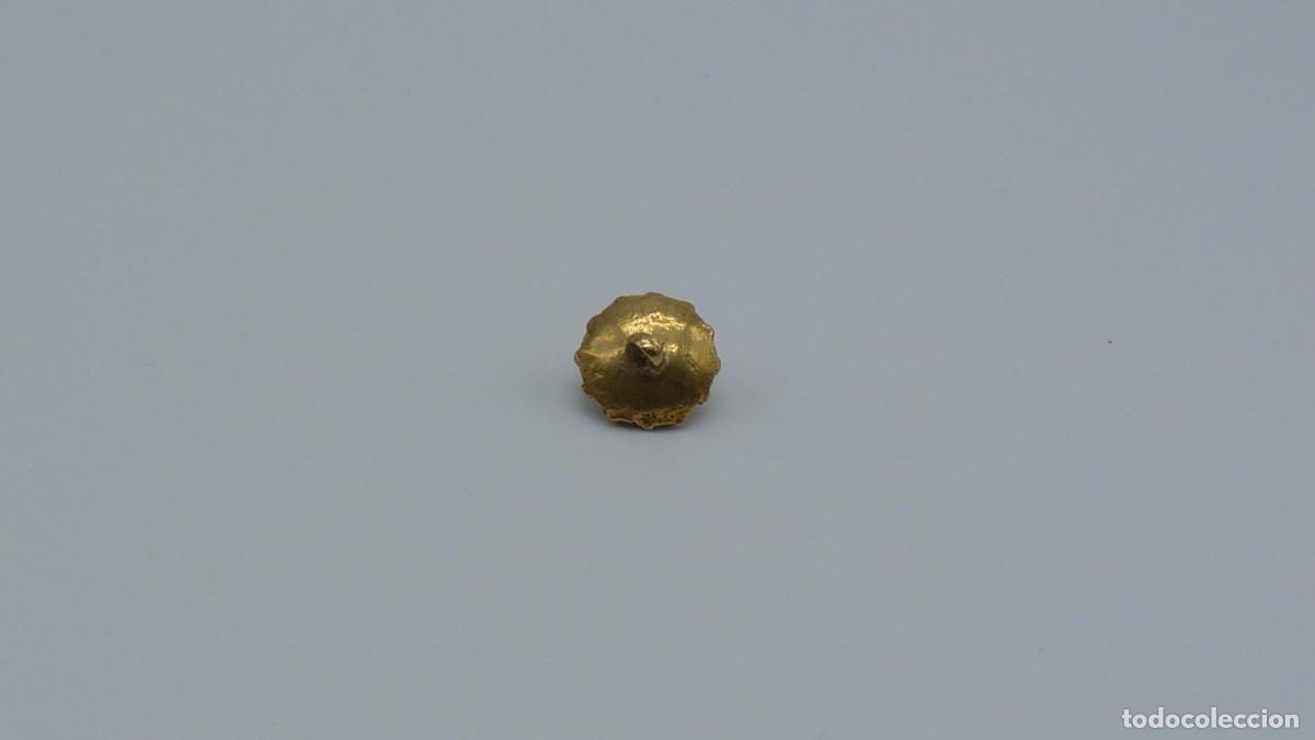 Joyeria: BOT&Oacute;N MALLORQU&Iacute;N EN ORO DE 18 KTLS Ca.1900 . - Foto 7