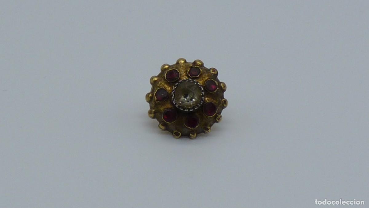 Joyeria: BOT&Oacute;N MALLORQU&Iacute;N EN ORO DE 18 KTLS Ca.1900 . - Foto 1