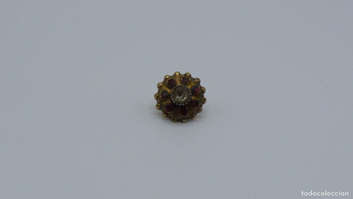 Joyeria: BOT&Oacute;N MALLORQU&Iacute;N EN ORO DE 18 KTLS Ca.1900 . - Foto 2