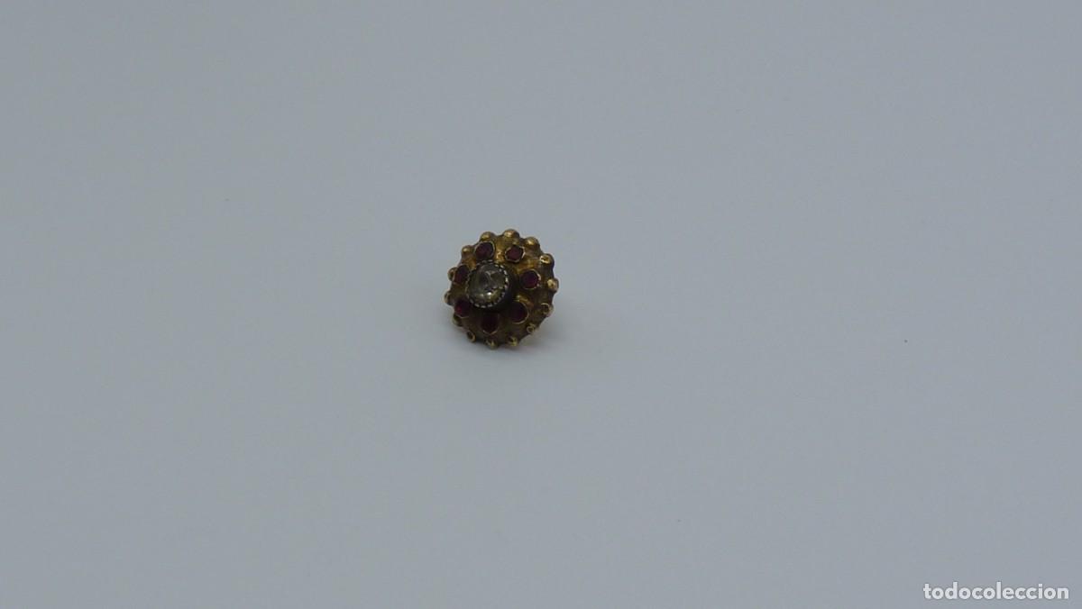 Joyeria: BOT&Oacute;N MALLORQU&Iacute;N EN ORO DE 18 KTLS Ca.1900 . - Foto 3