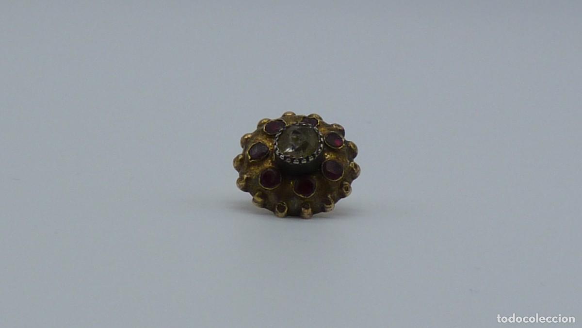 Joyeria: BOT&Oacute;N MALLORQU&Iacute;N EN ORO DE 18 KTLS Ca.1900 . - Foto 5