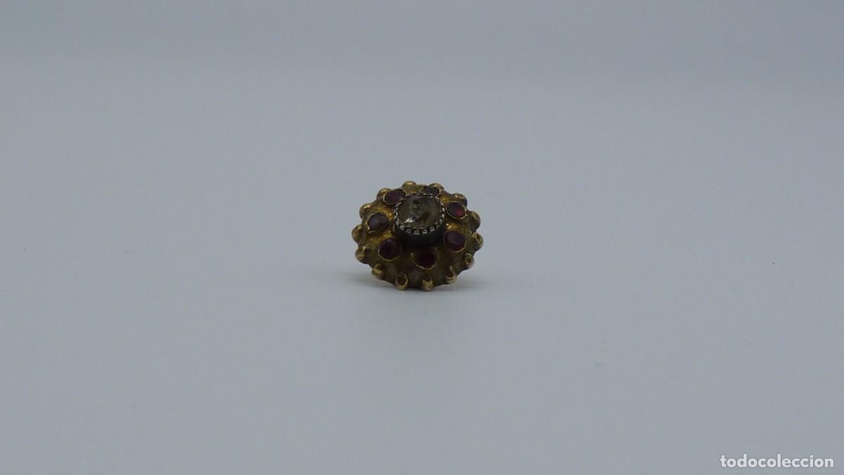 Joyeria: BOT&Oacute;N MALLORQU&Iacute;N EN ORO DE 18 KTLS Ca.1900 . - Foto 6