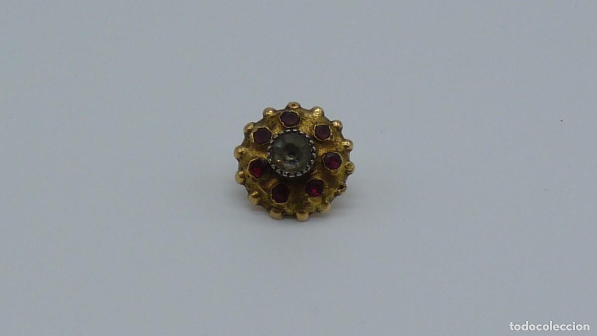 Joyeria: BOT&Oacute;N MALLORQU&Iacute;N EN ORO DE 18 KTLS Ca.1900 . - Foto 1