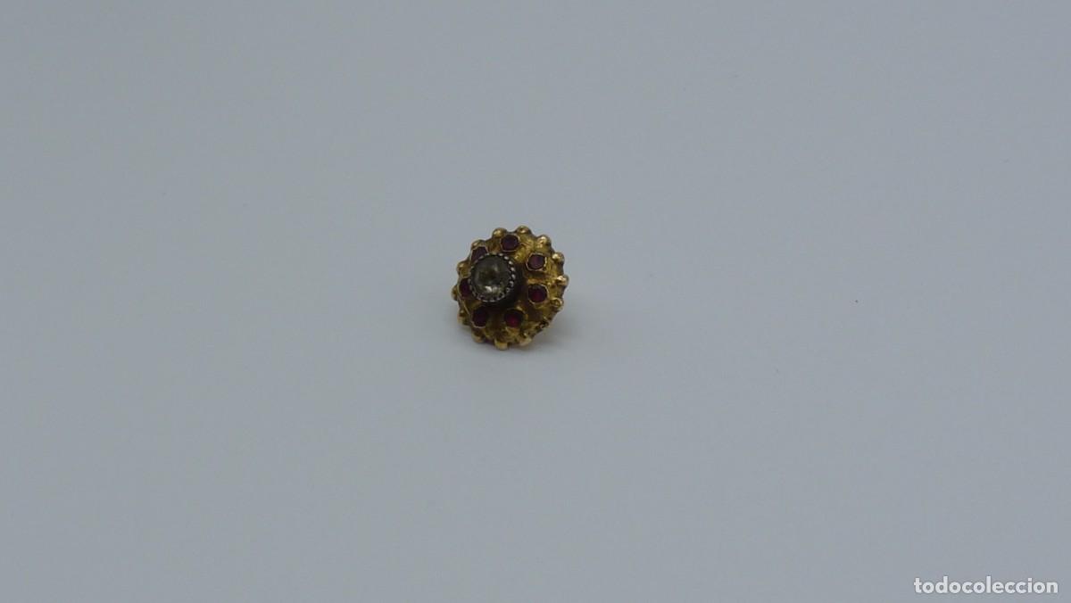 Joyeria: BOT&Oacute;N MALLORQU&Iacute;N EN ORO DE 18 KTLS Ca.1900 . - Foto 3