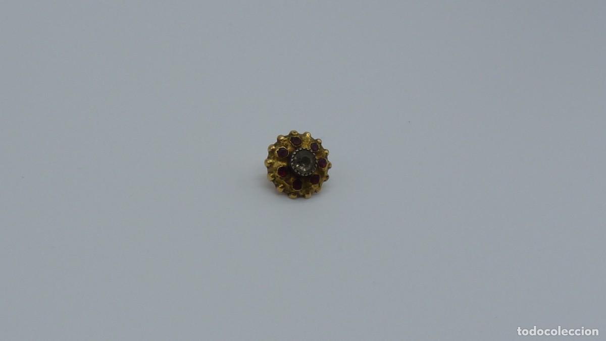 Joyeria: BOT&Oacute;N MALLORQU&Iacute;N EN ORO DE 18 KTLS Ca.1900 . - Foto 4