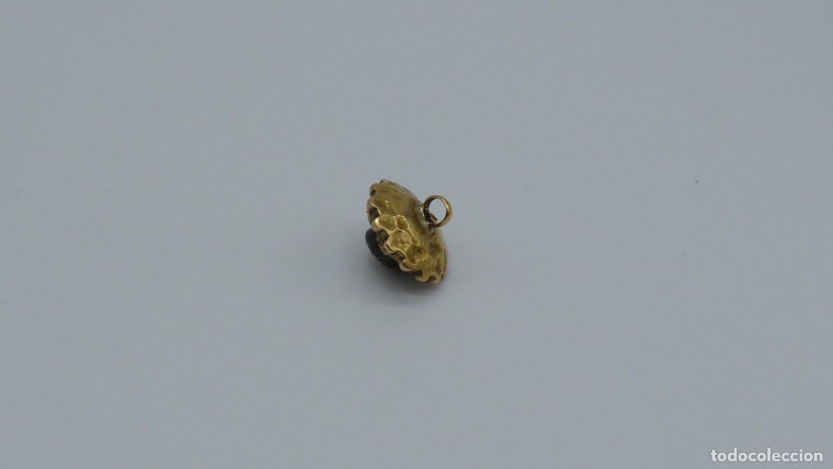 Joyeria: BOT&Oacute;N MALLORQU&Iacute;N EN ORO DE 18 KTLS Ca.1900 . - Foto 6