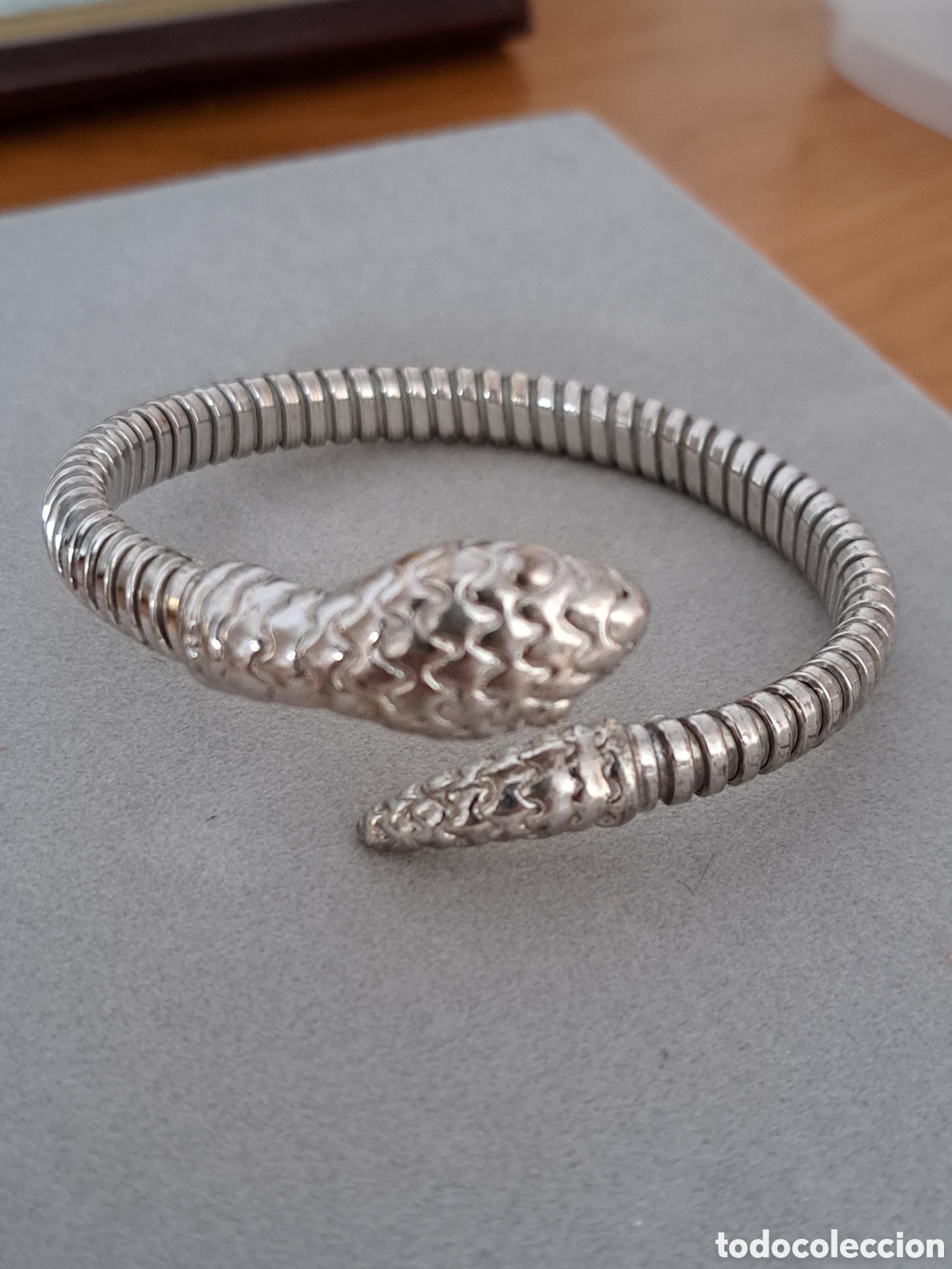 Joyeria: EXCLUSIVA PIEZA DE PLATA EN FORMA DE SERPIENTE. REF S3 B CP - Foto 2