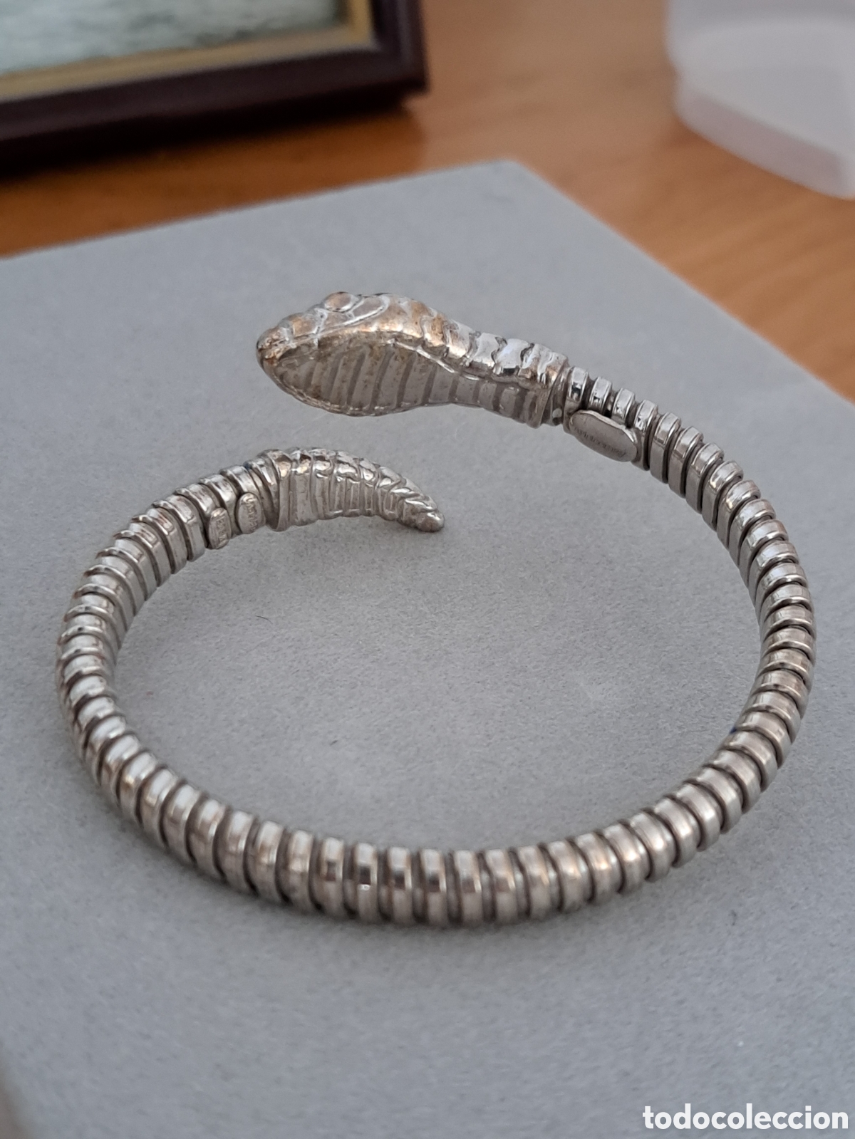 Joyeria: EXCLUSIVA PIEZA DE PLATA EN FORMA DE SERPIENTE. REF S3 B CP - Foto 3