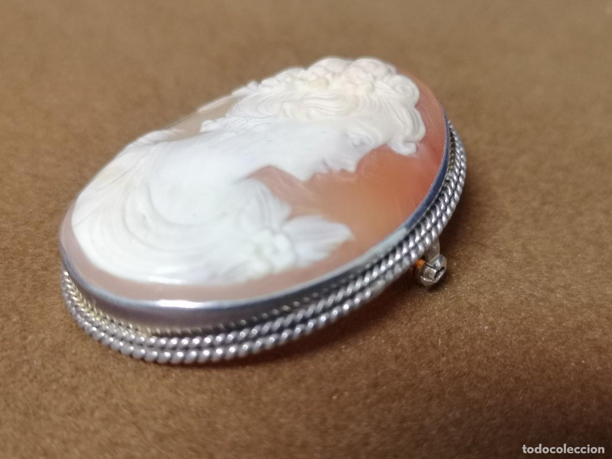 Joyeria: BROCHE COLGANTE EN CAMAFEO Y PLATA - Foto 6