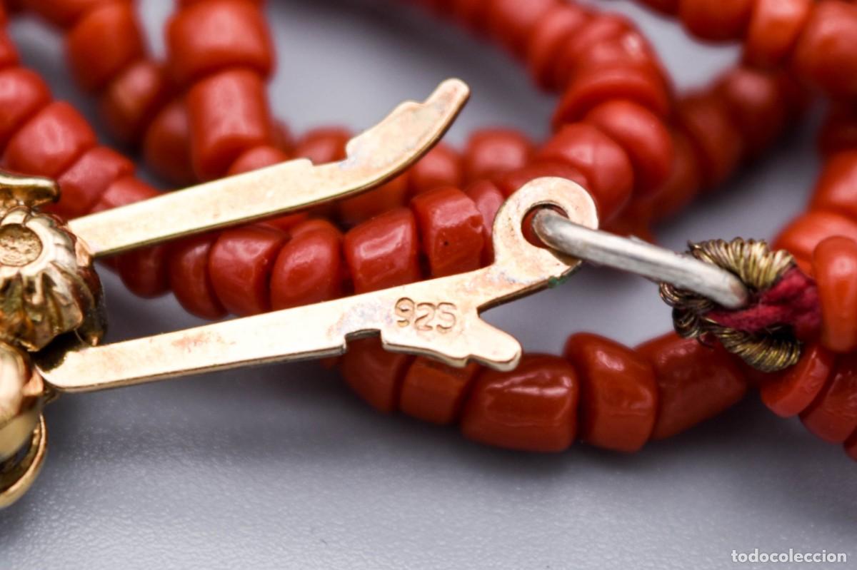 Joyeria: Collar de coral con cierre de plata - Foto 7