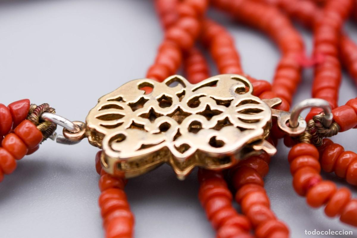 Joyeria: Collar de coral con cierre de plata - Foto 11