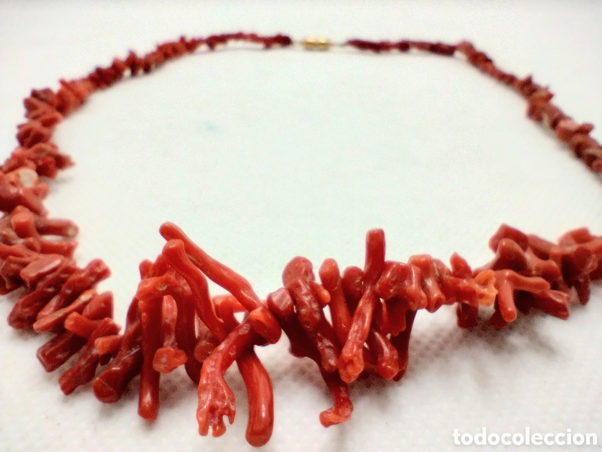 Joyeria: Collar de coral rojo Mediterr&aacute;neo - Foto 3