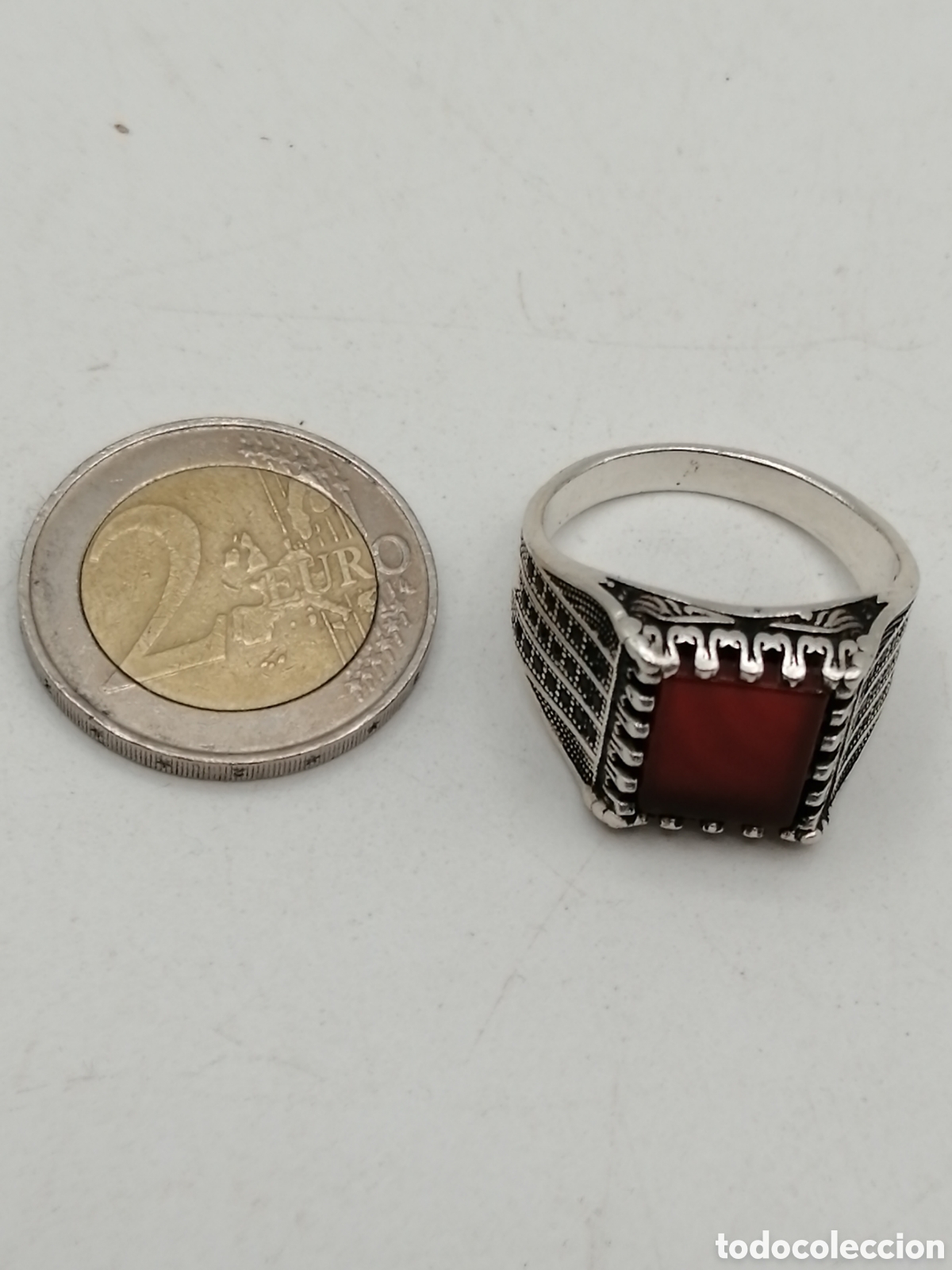 Joyeria: Anillo plata 925mls &Aacute;gata y onix negro - Foto 8