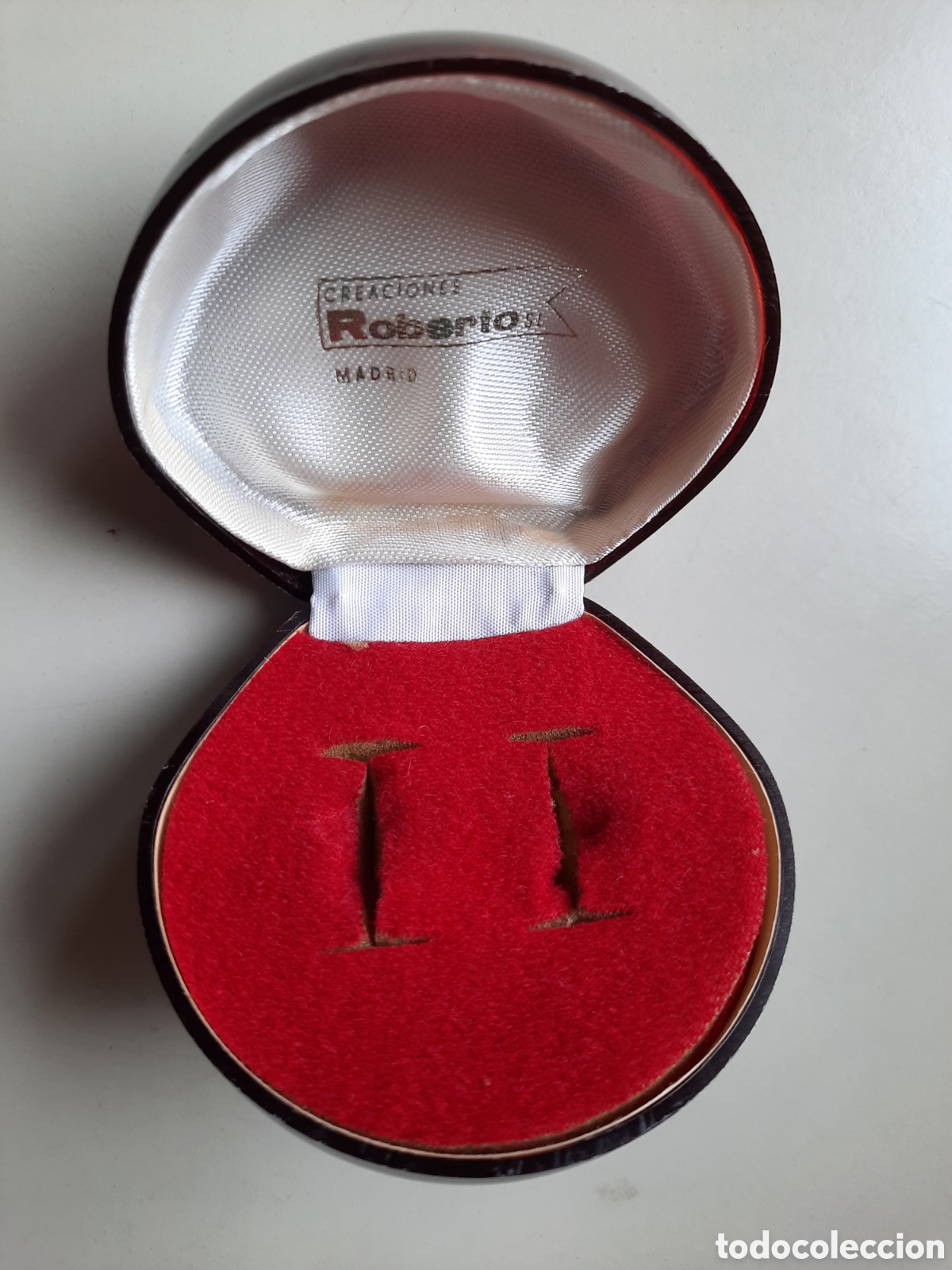 Joyeria: Estuche vac&iacute;o vintage de pendientes - Foto 2