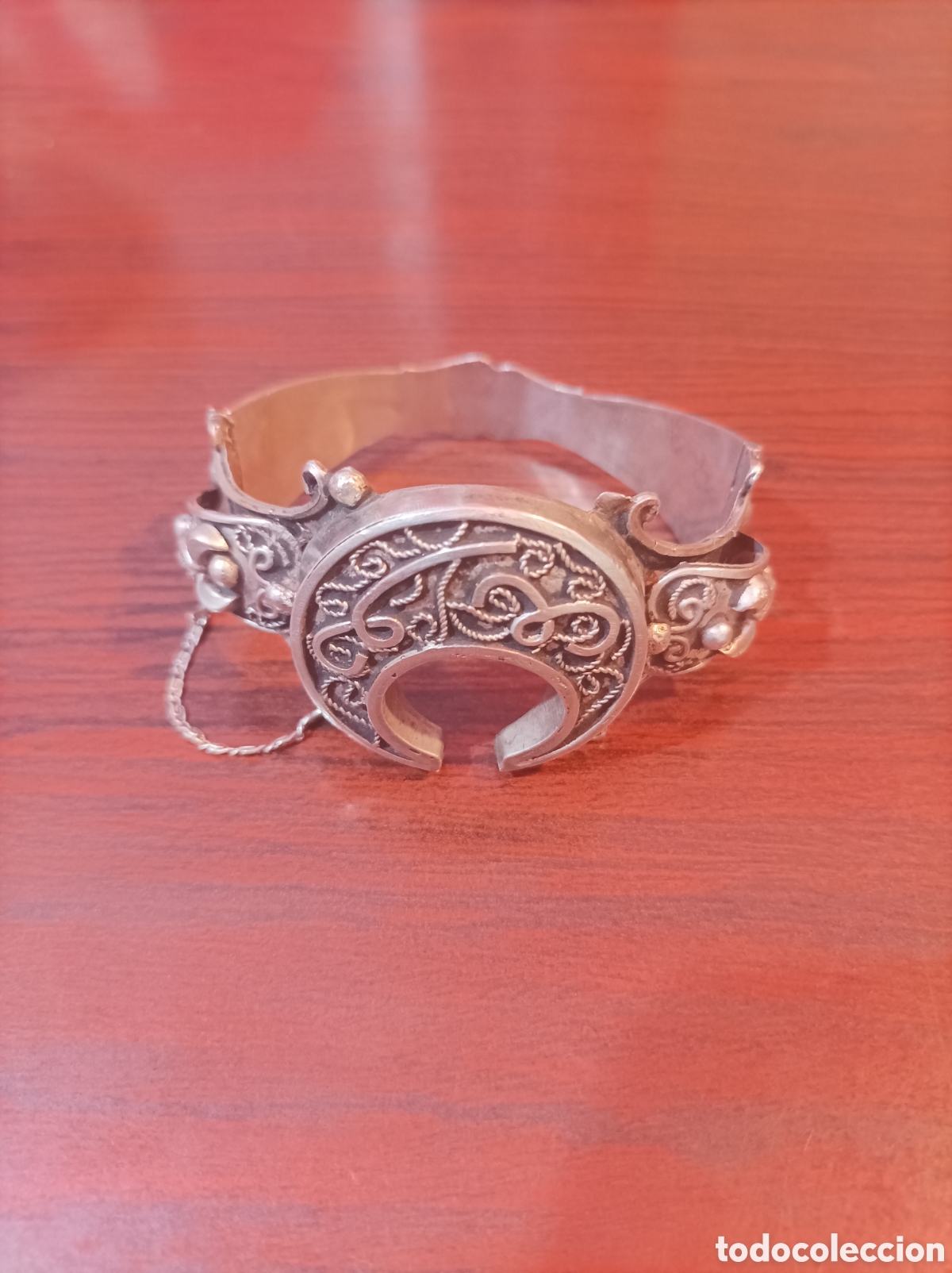 Joyeria: Pulsera de plata turca s. XX - Foto 2