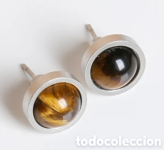 Jewelry: Pendientes de Plata y Ojo de Tigre ENV&Iacute;O GRATIS!!