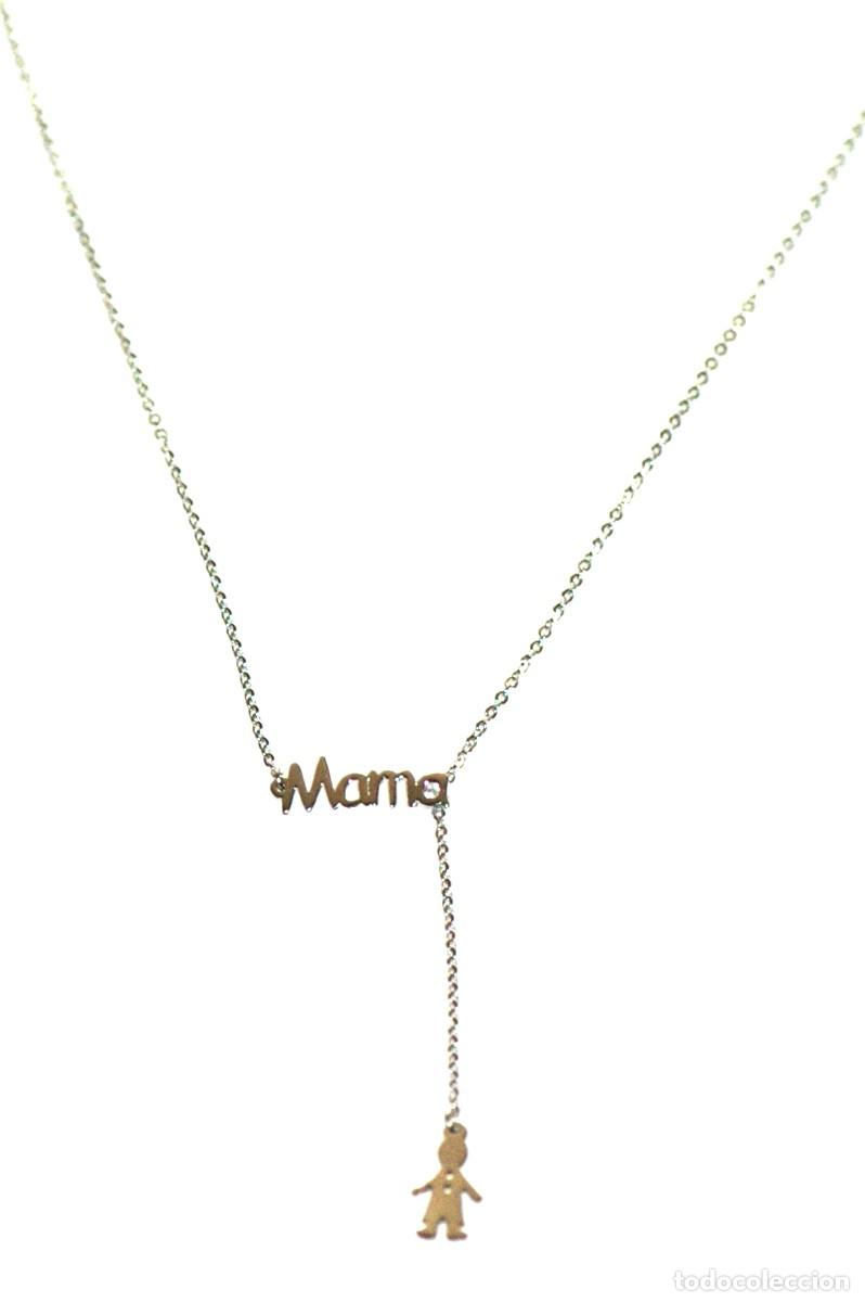 Joyeria: Gargantilla mam&aacute; con ni&ntilde;o, Plata Ley - Foto 2