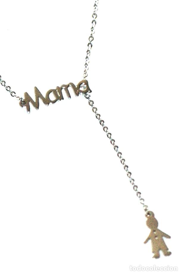 Joyeria: Gargantilla mam&aacute; con ni&ntilde;o, Plata Ley - Foto 3