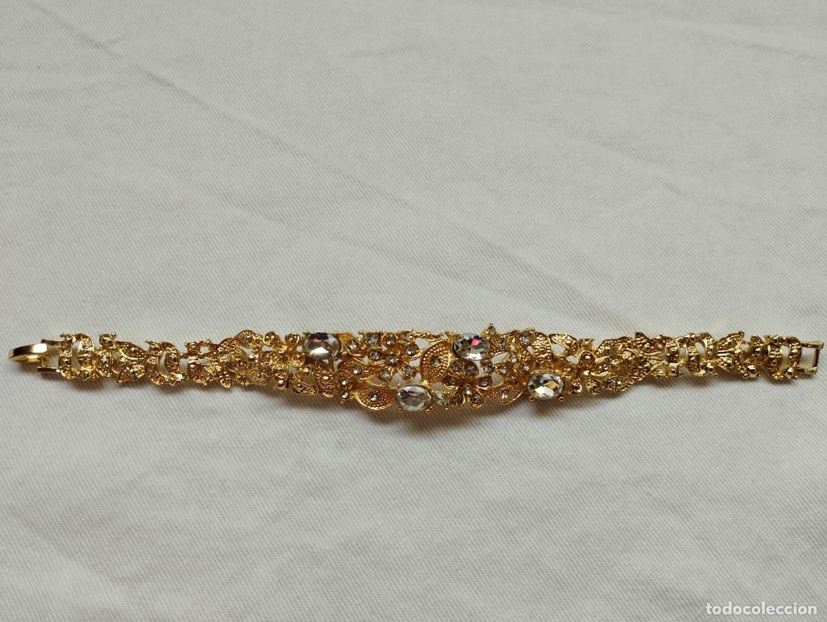 Joyeria: Conjunto gargantilla collar, pulsera y pendientes - Foto 6