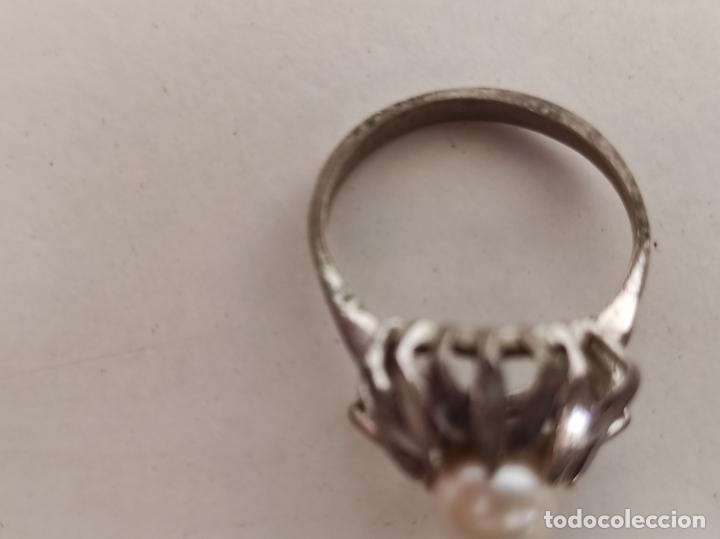 Joyeria: Anillo en Metal Plateado y Perla - Foto 18