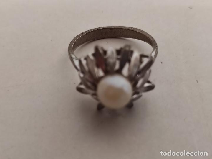 Joyeria: Anillo en Metal Plateado y Perla - Foto 19