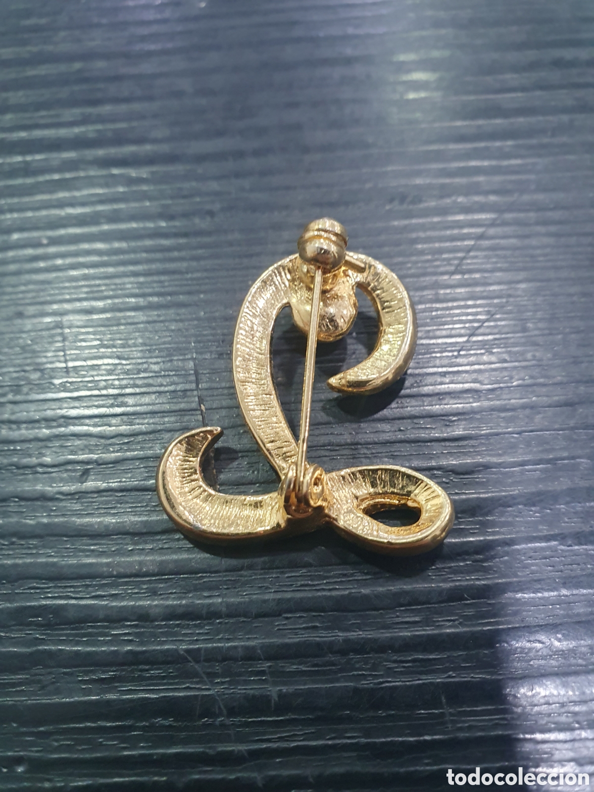 Joyeria: Broche dorado letra L. (L66) - Foto 2