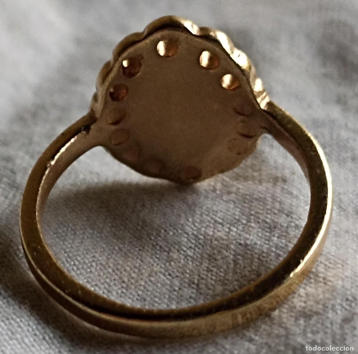 Joyeria: Anillo sello virgen (Talla 8) - Foto 2