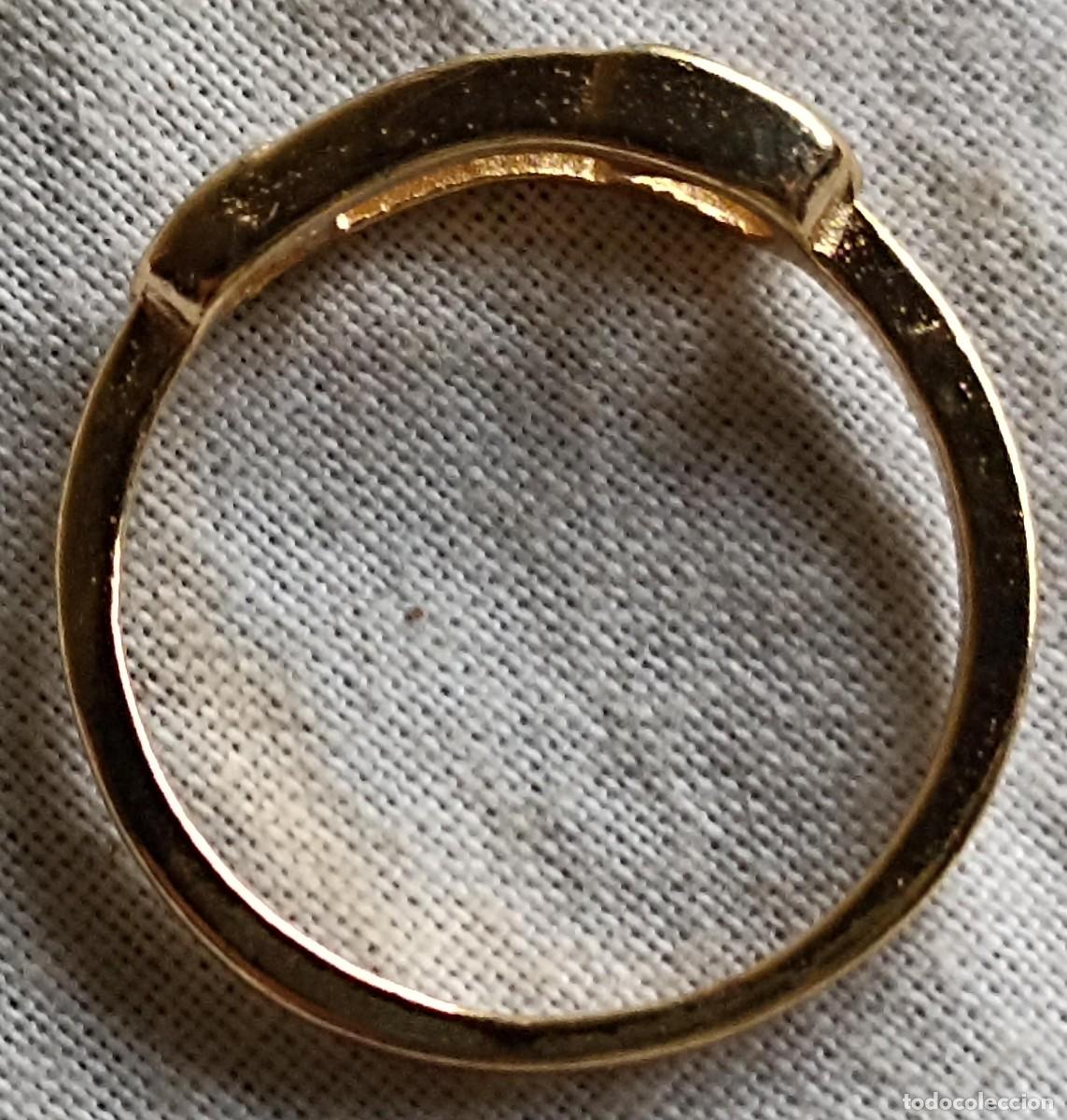 Joyeria: Anillo talla 13 dorado - Foto 3