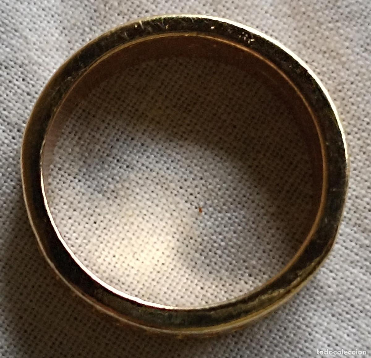 Joyeria: Anillo hojas, dorado - Foto 2