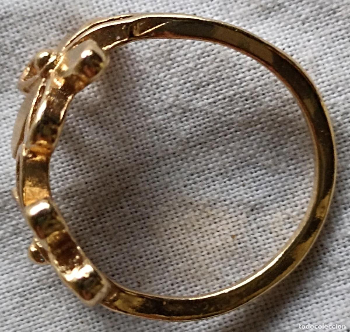 Joyeria: Anillo flor, talla 15 - Foto 3