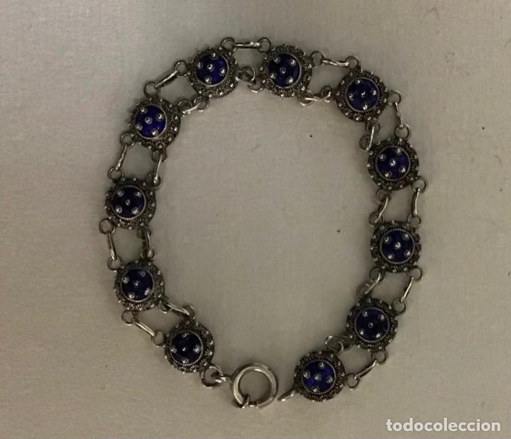 Joyeria: PULSERA DE PLATA Y ESMALTE - Foto 2