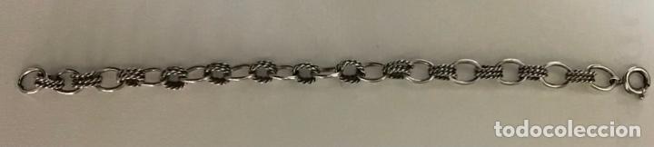 Joyeria: PULSERA DE ANILLAS PLATEADA - Foto 2