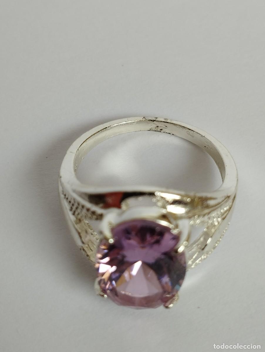 Joyeria: Anillo de dise&ntilde;o con cristal corte ovalado - Foto 11