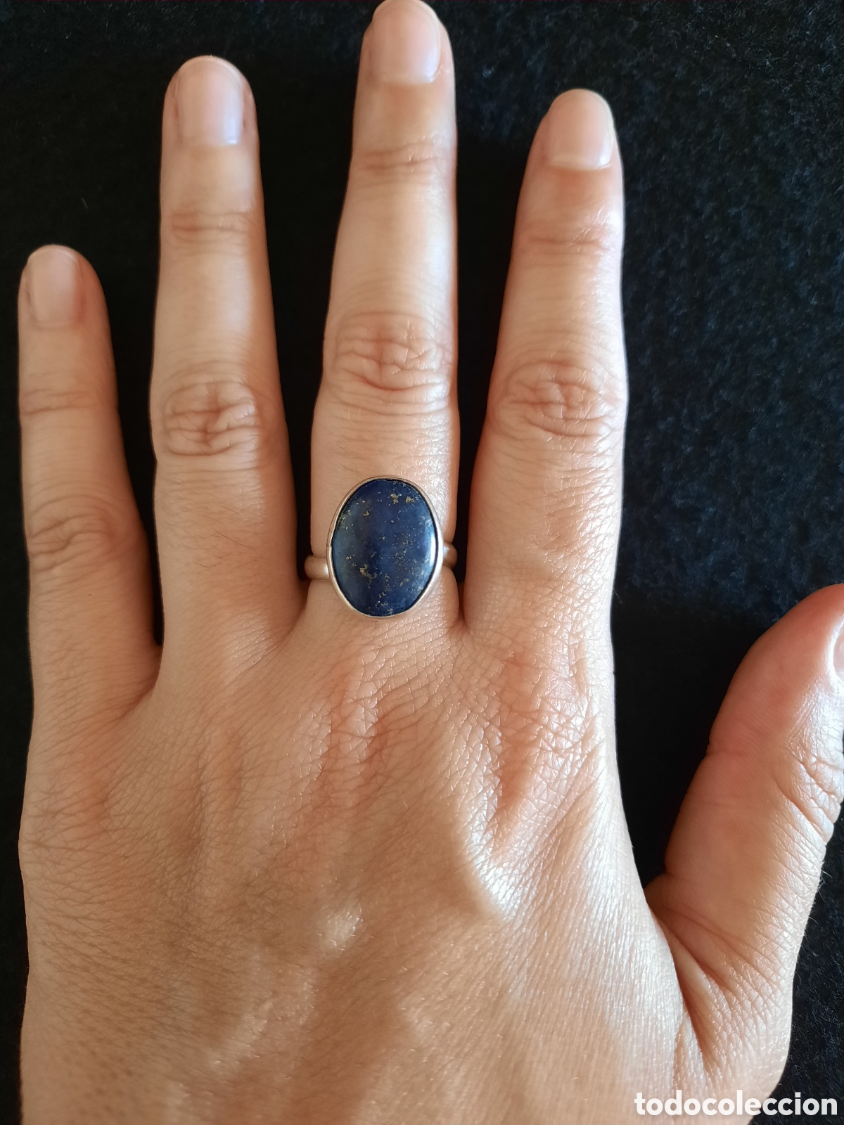 Joyeria: Anillo de Lapislazuli y Plata de Ley de M&eacute;xico - Foto 6
