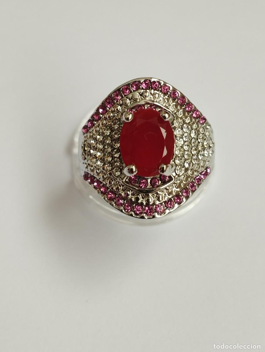 Joyeria: Espectacular anillo estilo Art Dec&oacute; con pedrer&iacute;a - Foto 1