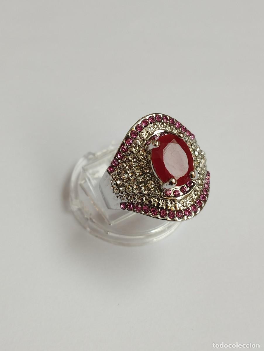 Joyeria: Espectacular anillo estilo Art Dec&oacute; con pedrer&iacute;a - Foto 2