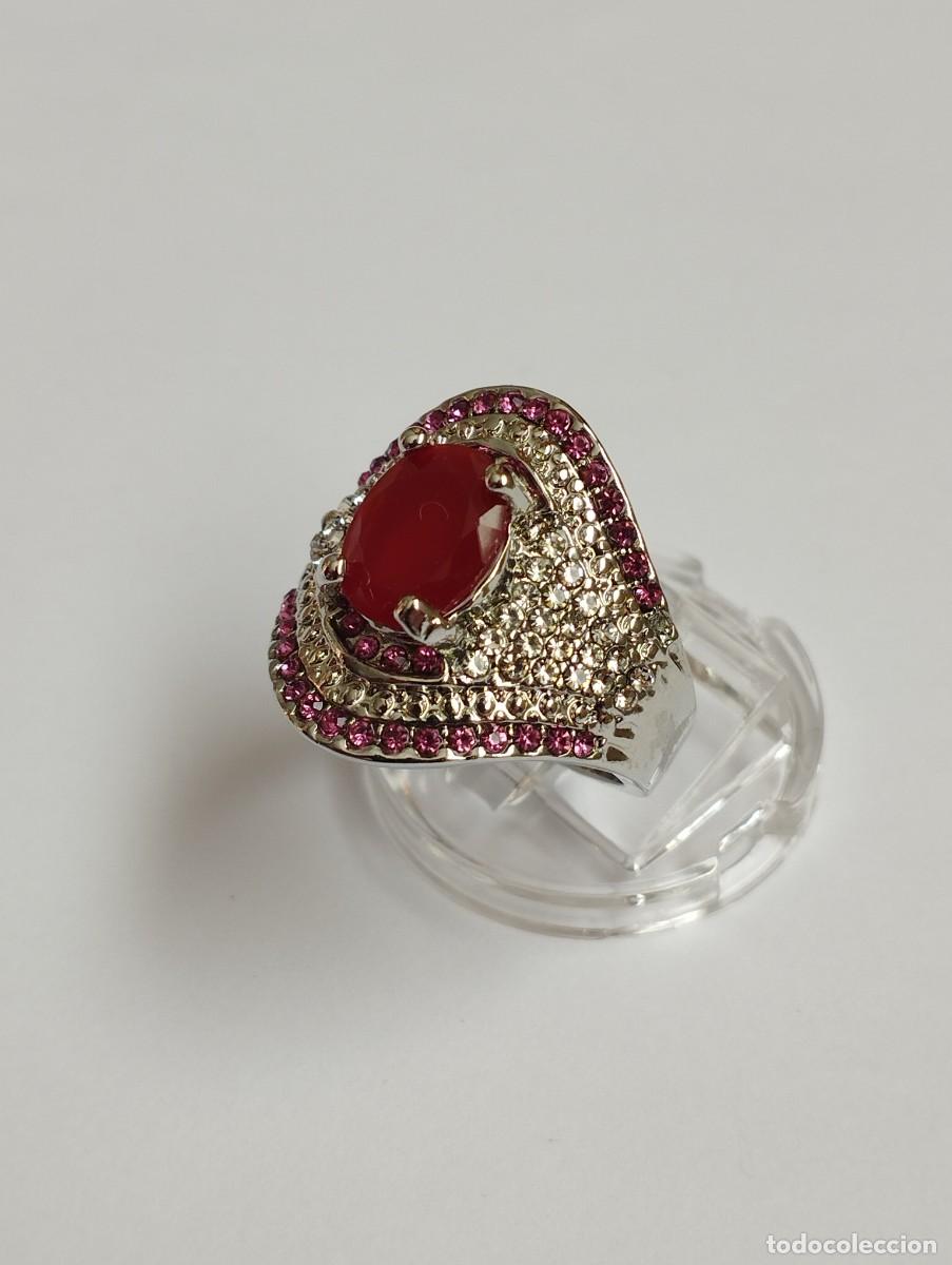 Joyeria: Espectacular anillo estilo Art Dec&oacute; con pedrer&iacute;a - Foto 4