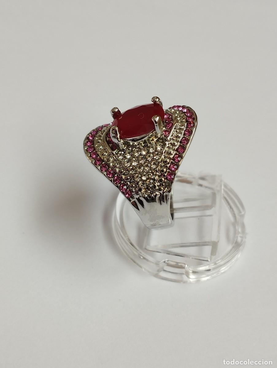 Joyeria: Espectacular anillo estilo Art Dec&oacute; con pedrer&iacute;a - Foto 5
