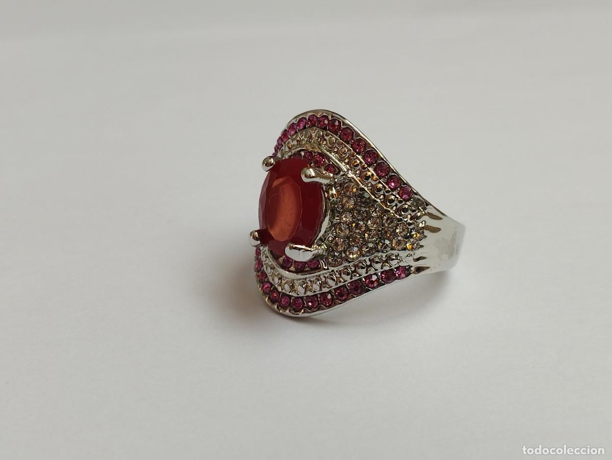 Joyeria: Espectacular anillo estilo Art Dec&oacute; con pedrer&iacute;a - Foto 9