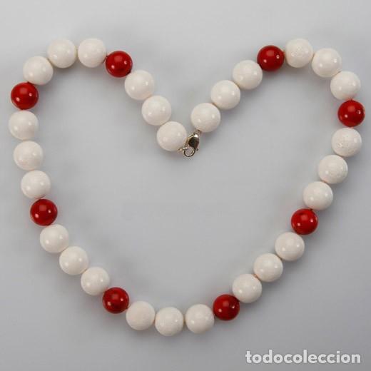Joyeria: Collar para mujer de coral y plata. - Foto 3