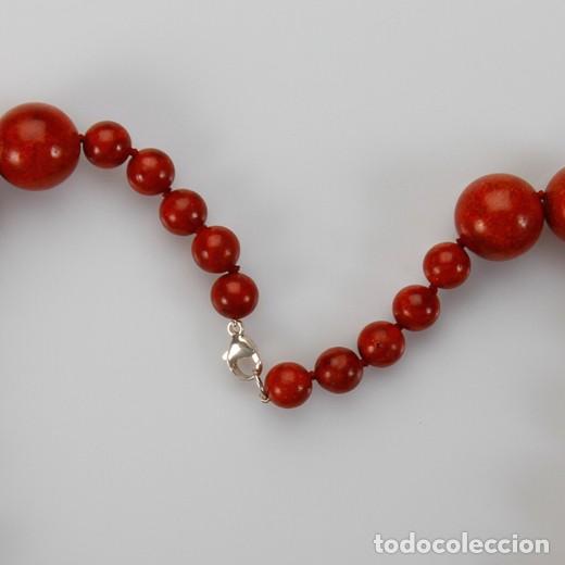 Joyeria: COLLAR PARA MUJER DE CORAL Y PLATA - Foto 2