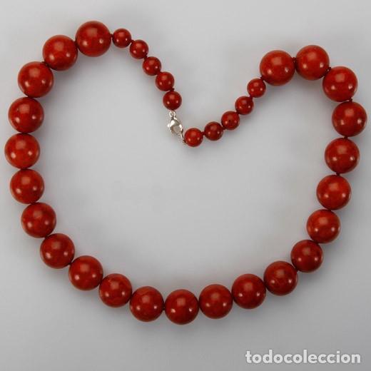 Joyeria: COLLAR PARA MUJER DE CORAL Y PLATA - Foto 4